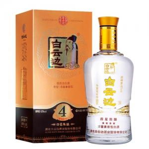 白云边四星4星陈酿42度500ml 兼香型白酒_酒类_中越华人超市